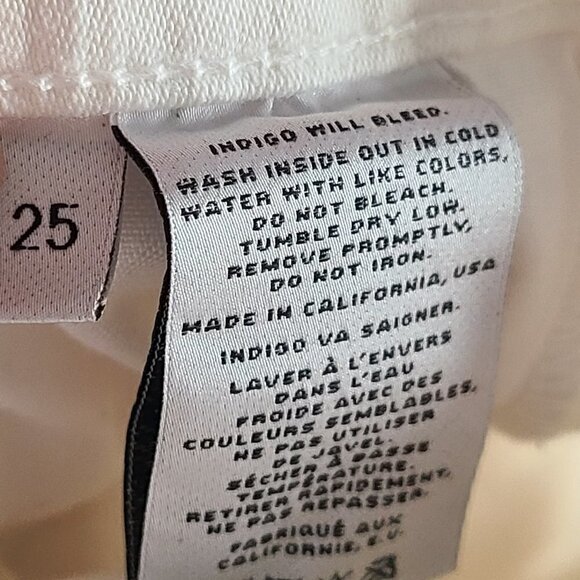 J Brand White Equestrian Like Ankle Skinny Jeans - Picture 4 of 5